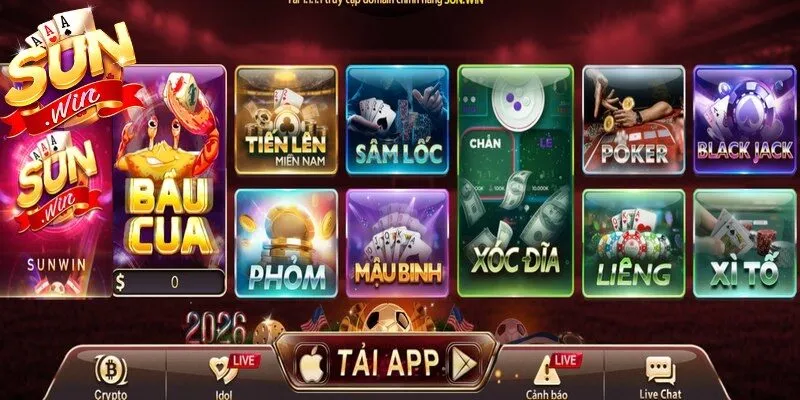 Các bước tham gia game bài Sunwin dành cho anh em